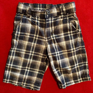 Gymboree flat front plaid shorts